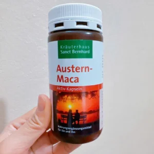 Viên uống tinh chất hàu Austern Maca Sanct Bernhard 120 viên của Đức Thuoc tang cuong sinh ly Sanct Bernhard Austern Maca Aktiv kapseln 120 vien