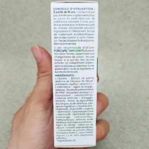 Viên uống mọc tóc Arkopharma Forcapil Anti-Chute 30 viên của Pháp Viên Uống Arkopharma Forcapil Anti Chute (30 Viên) - Hỗ Trợ Giảm Rụng Tóc