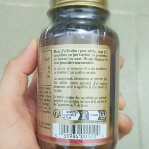 Viên Uống Hỗ Trợ Xương Khớp Solgar Calcium Magnesium Plus Zinc 100 viên