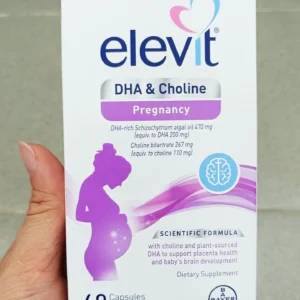 Viên uống Elevit DHA & Choline Pregnancy 60 viên của Úc Viên uống DHA cho bà bầu Elevit DHA & Choline Pregnancy, 60 viên của Úc