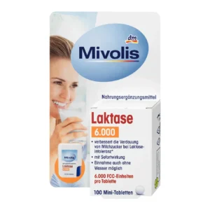 Viên uống bổ Sung Enzyme Lactase 6000 Mivolis