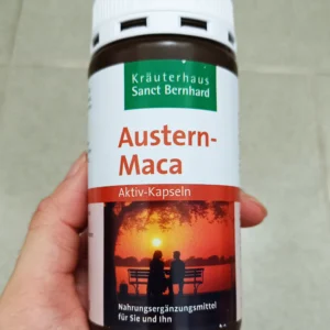 Viên uống tinh chất hàu Austern Maca Sanct Bernhard 120 viên của Đức Viên uống tinh chất hàu Sanct Bernhard Austern Maca Aktiv Kapseln 120 viên