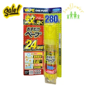 Xịt muỗi Vape One Push Fumakilla 280 lần xịt của Nhật Bản