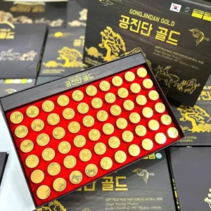 An cung trầm hương Gong Jindan Gold 60 viên của Hàn Quốc An Cung Ngưu Hoàng Hoàn Trầm Hương Gong Jindan Gold