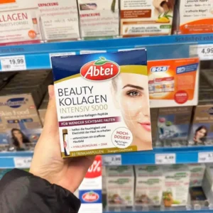 Collagen Abtei Beauty Kollagen Intensiv 5000 hộp 10 ống x 25ml của Đức Collagen uống Abtei Beauty Kollagen Intensiv 5000 làm đẹp da