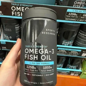 Dầu cá SR Triple Strength Omega-3 Fish Oil 150 viên của Mỹ