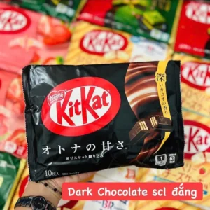 KITKAT Dark Chocolate - Bánh Kitkat vị đen đắng 10 thanh