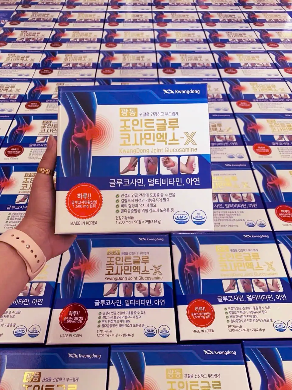 Viên uống bổ khớp Kwangdong Joint Glucosamine 180 viên của Hàn Quốc KwangDong Joint Glucosamine - Viên Uống Bổ Khớp Từ Hàn Quốc