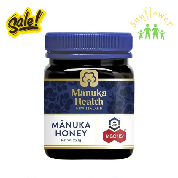 Mật ong Manuka Health MGO 115+ UMF 6+ 250g của New Zealand Mật ong Manuka Health MGO 115+ UMF 6+ 250g của New Zealand