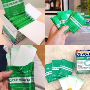 Cao dán giảm đau Hisamitsu Salonpas 140 miếng của Nhật Bản Miếng dán Salonpas giảm đau Nội địa Nhật Bản Salonpas 140 miếng