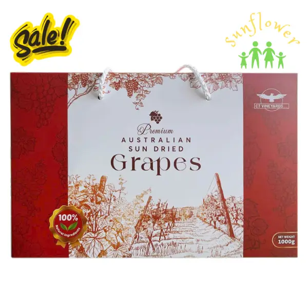 Nho khô Thompson Premium Australian 1kg của Úc Nho khô Thompson Premium Australian 1kg của Úc