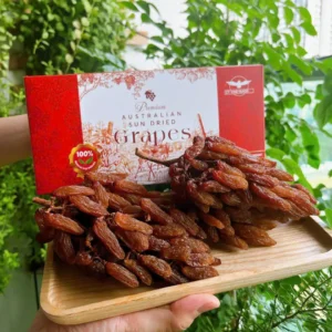 Nho Thompson Premium Australian Sun Dried Grapes 500g Nho khô nguyên cành Dried Grapes 1kg của Úc-Giống nho Thomson