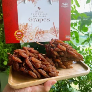 Nho khô Thompson Premium Australian 1kg của Úc Nho khô nguyên cành ÚC Thompson Premium 1kg