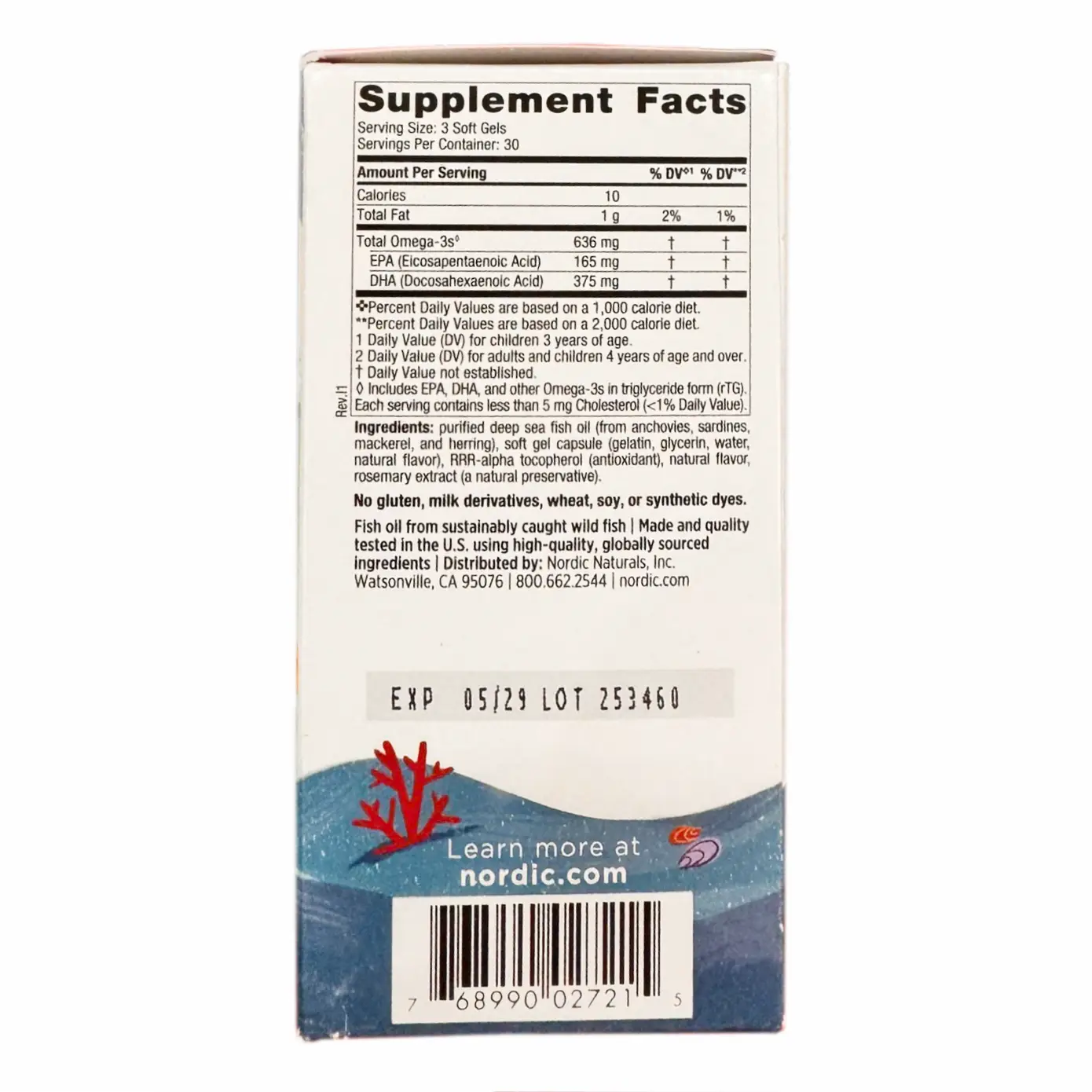 Viên nhai Nordic Naturals Children's DHA Xtra 90 viên của Mỹ Nordic Naturals Children's DHA Xtra, Berry Punch - 90 viên