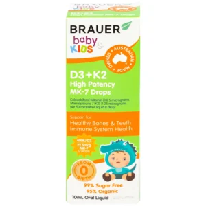 Siro Brauer Baby Kids D3+k2 High Potency MK-7 Drops 10ml