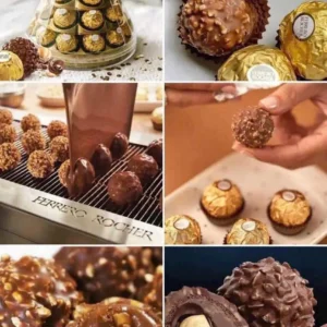 Socola tháp Ferrero Rocher 350g 28 viên của Italia Socola Ferrero Rocher Tháp 28 Viên 350g