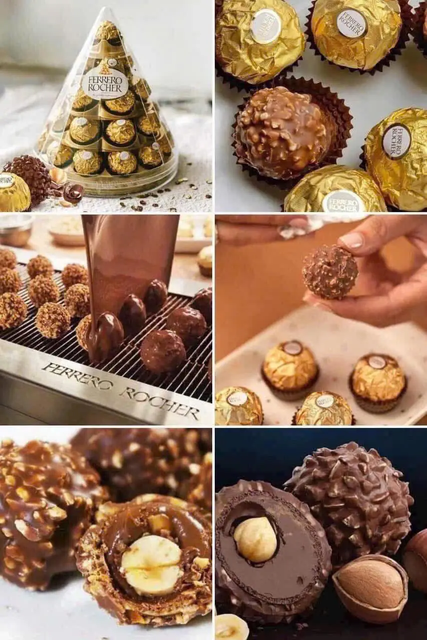 Socola tháp Ferrero Rocher 350g 28 viên của Italia Socola Ferrero Rocher Tháp 28 Viên 350g