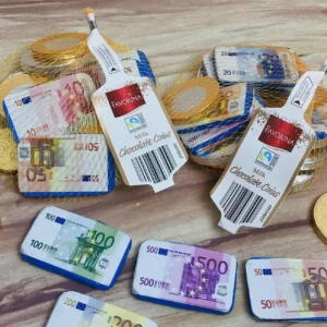 Socola đồng tiền euro tài lộc