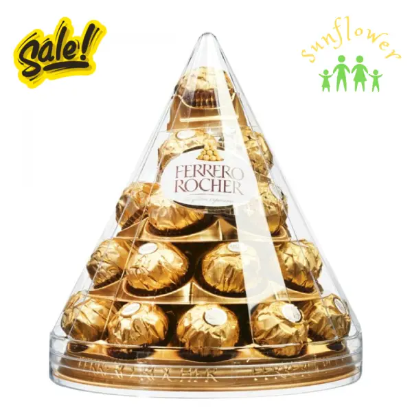 Socola tháp Ferrero Rocher 350g 28 viên của Italia Socola tháp Ferrero Rocher 350g 28 viên của Italia