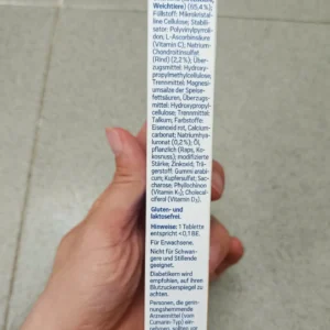 Viên uống Tetesept Glucosamin 1650 + Hyaluron + Chondroitin 40 viên của Đức Viên Uống Bổ Xương Khớp Tetesept Glucosamin 1650, 40 viên