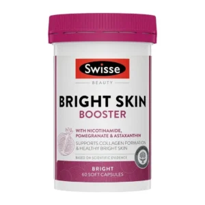 Viên Uống Hỗ Trợ Trắng Da Swisse Beauty Bright Skin Lọ 60 Viên