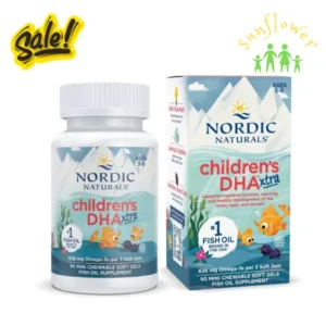 Viên nhai Nordic Naturals Children's DHA Xtra 90 viên của Mỹ
