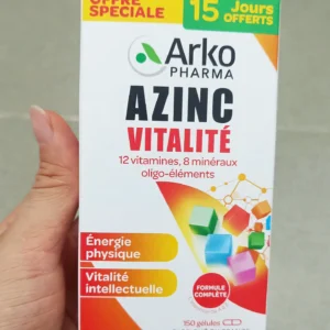 Viên uống Vitamin tổng hợp Arkopharma Azinc Vitalité Pháp 150 viên