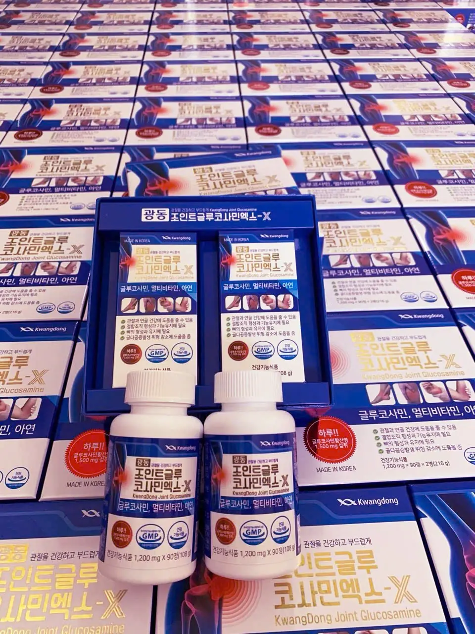 Viên uống bổ khớp Kwangdong Joint Glucosamine 180 viên của Hàn Quốc Viên uống bổ khớp KWANGDONG Hàn Quốc 180 viên