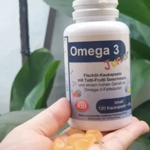 Viên uống bổ sung DHA, EPA và vitamin Omega 3 Junior Berco Đức