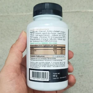 Viên uống canxi hữu cơ NHCO Calcium Amino Chelate, 84 viên