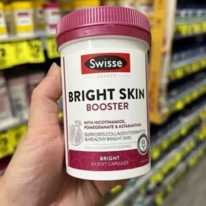 Viên uống trắng da Swisse Bright Skin Booster 60 viên của Úc Viên uống đẹp da Swisse Bright Skin Booster Úc 60 viên