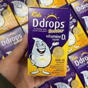 Vitamin D3 Ddrops Booster 600IU cho bé từ 1 tuổi