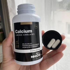 Canxi hữu cơ Calcium Amino Chelate NHCO 84 viên của Pháp canxi hữu cơ NHCO nội địa Pháp 84 viên