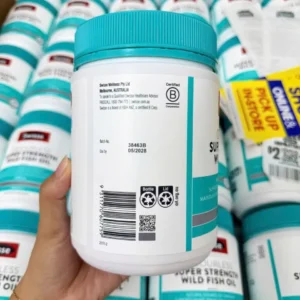 Dầu cá Swisse Odourless Super Strength Wild Fish Oil 2000mg 200 viên