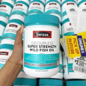 Dầu cá Swisse Ultiboost Odourless High Strength Wild Fish Oil 2000mg 200 viên