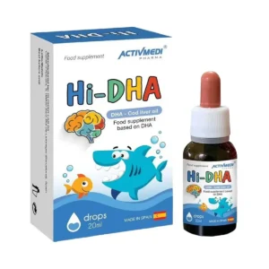 Hi-DHA, hỗ trợ bổ sung DHA, hỗ trợ tốt cho não bộ và thị lực