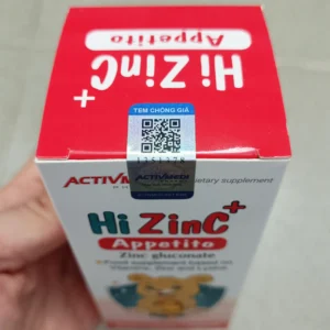 Kẽm hữu cơ Hi Zinc Appetito 100ml của Tây Ban Nha Hi Zinc Appetito bổ sung kẽm hữu cơ