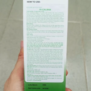 Siro Hi-Calmax hỗ trợ xương và răng chắc khỏe