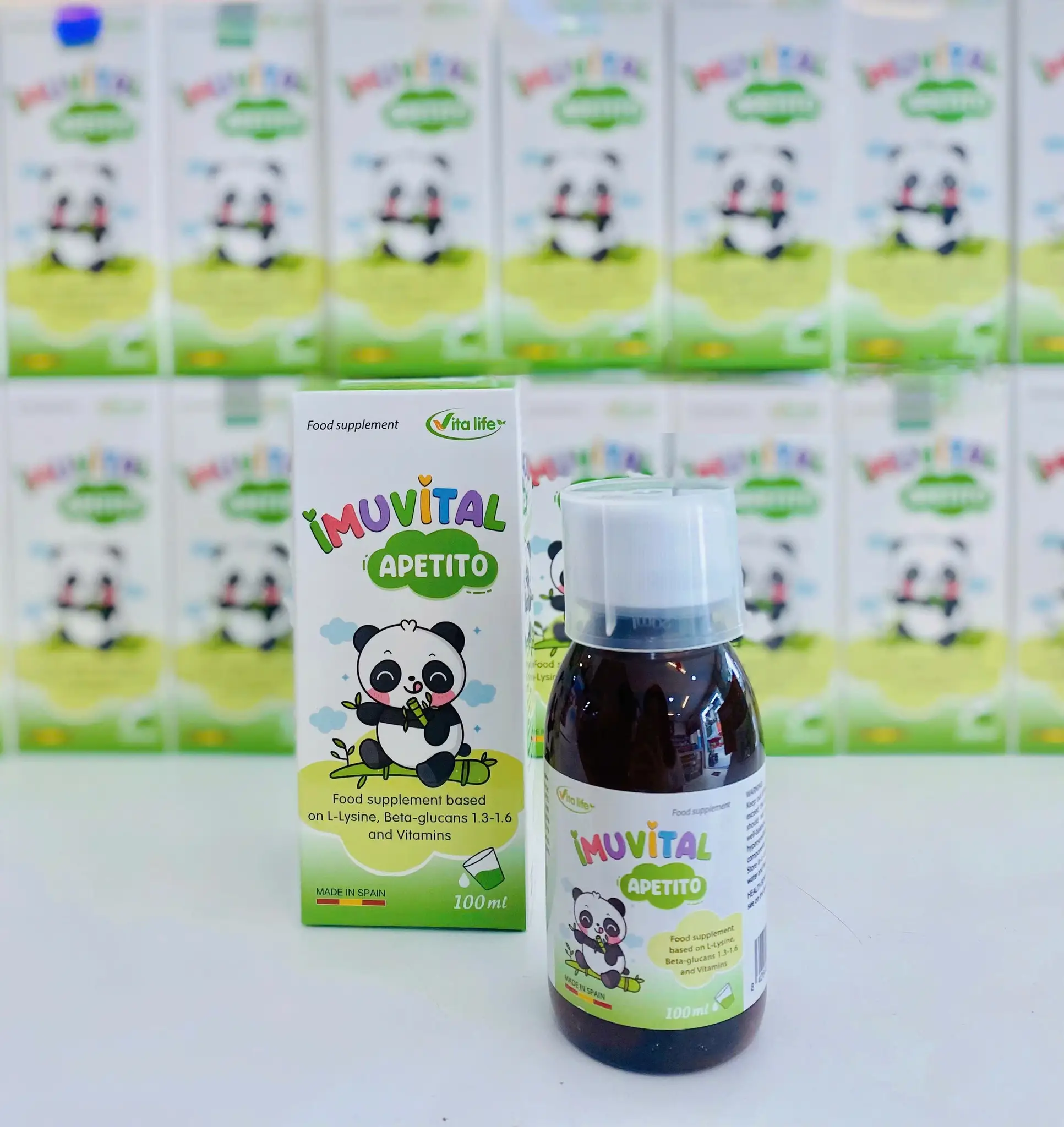 Siro tăng đề kháng Imuvital Apetito Vita Life 100ml của Tây Ban Nha Siro tăng đề kháng Imuvital Apetito Vita Life 100ml