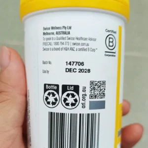 Swisse Ultiboost Zinc+ 120 viên Uống Bổ Sung Kẽm
