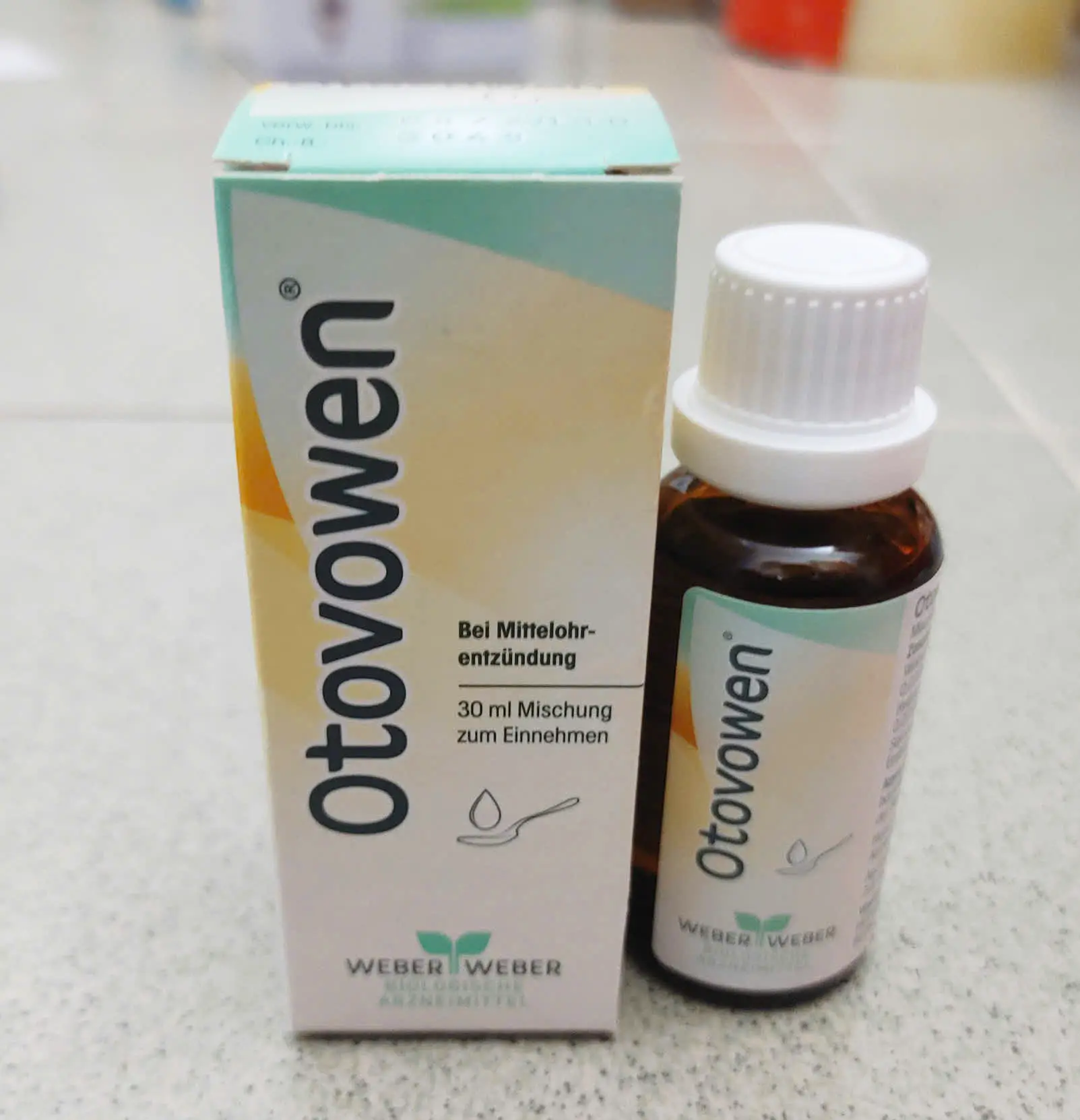 Thuốc Otovowen 30ml trị viêm tai giữa của Đức Thuốc Otovowen 30ml trị viêm tai giữa