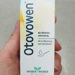 Thuốc Otovowen 30ml trị viêm tai giữa của Đức Tinh chất Otovowen 30ml