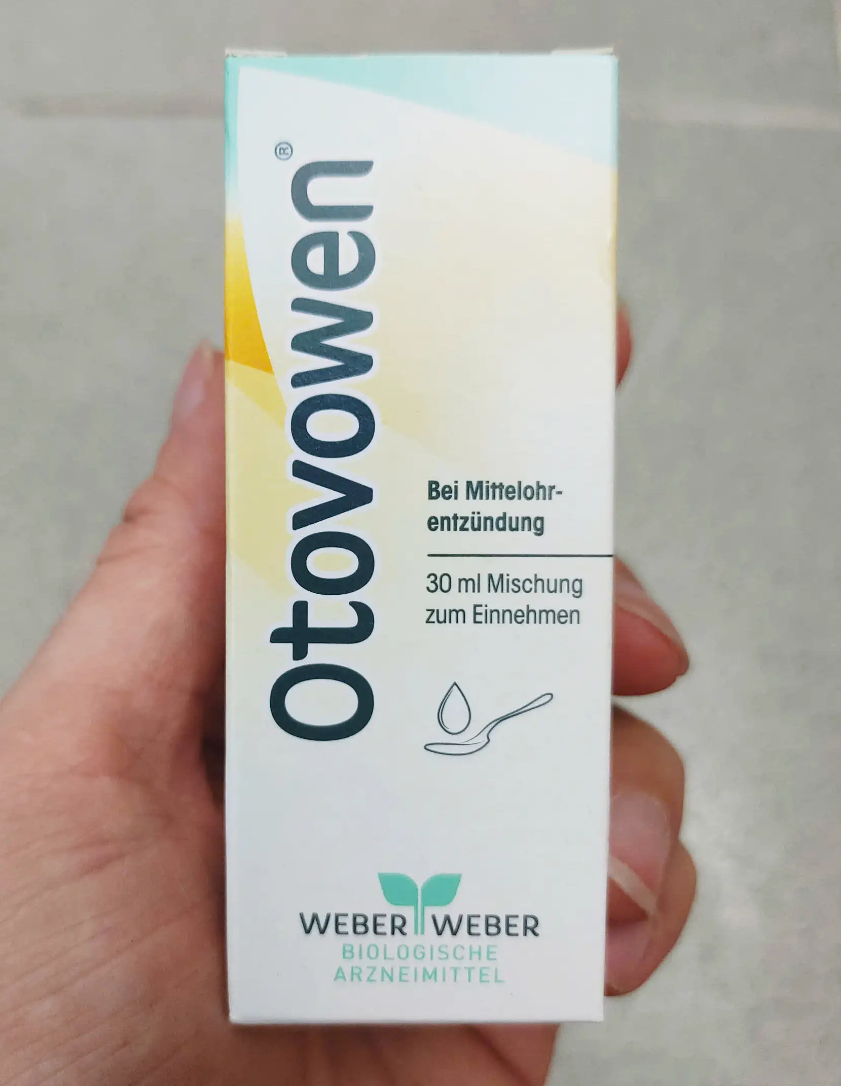 Thuốc Otovowen 30ml trị viêm tai giữa của Đức Tinh chất Otovowen 30ml