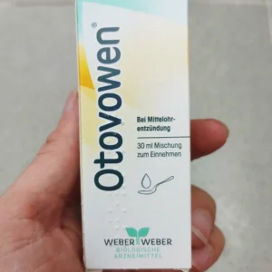 Thuốc Otovowen 30ml trị viêm tai giữa của Đức Tinh chất Otovowen mũi viêm tai giữa