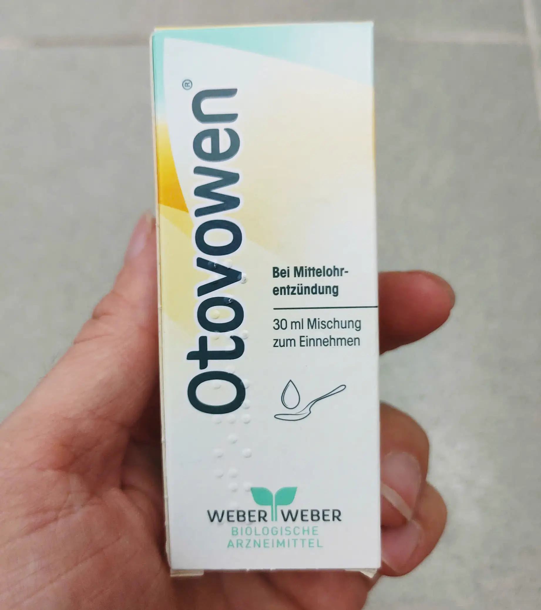 Thuốc Otovowen 30ml trị viêm tai giữa của Đức Tinh chất Otovowen mũi viêm tai giữa