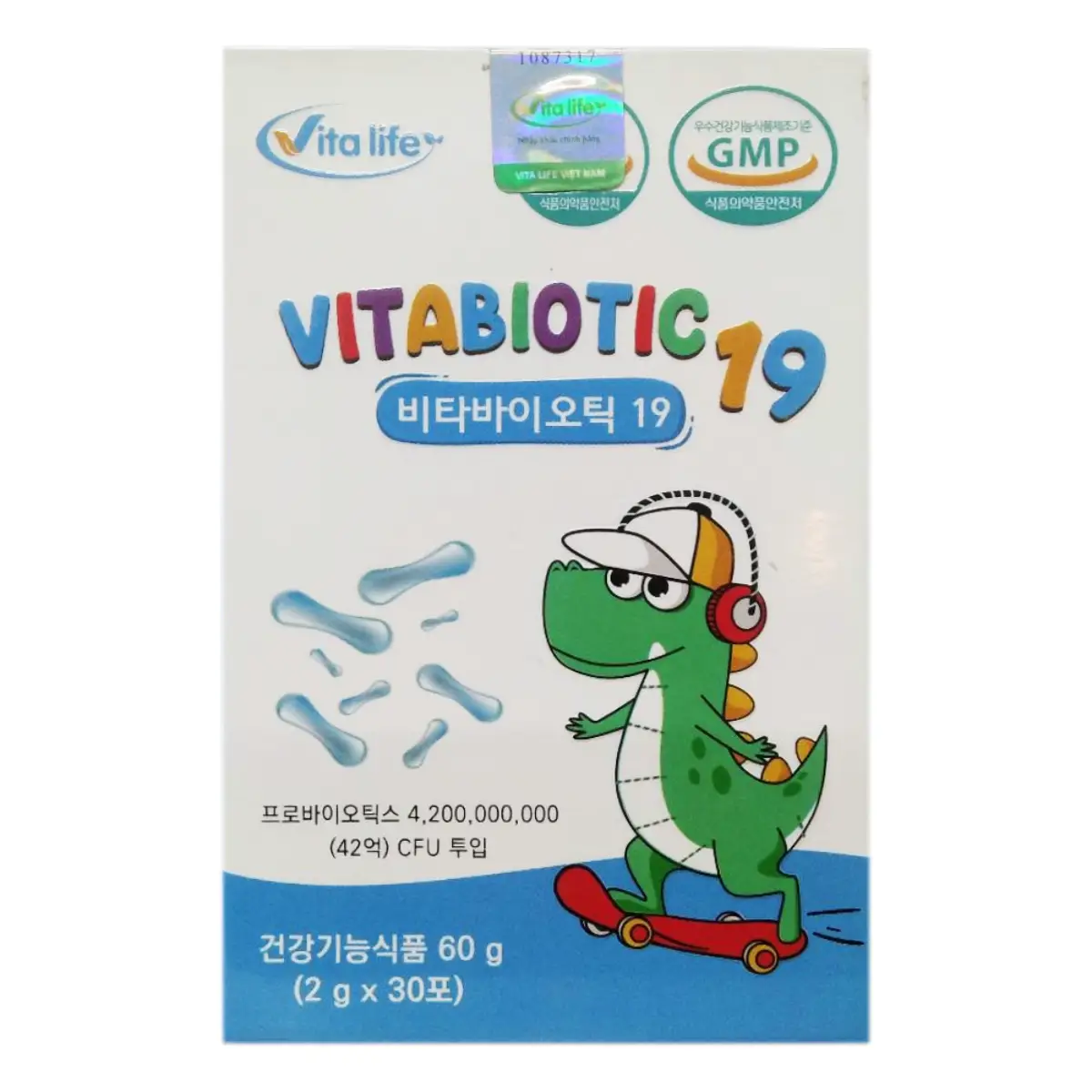 Men vi sinh Vitabiotic 19 chủng 30 gói của Hàn Quốc VITABIOTIC 19 Men Vi Sinh Probiotics 19 Chủng