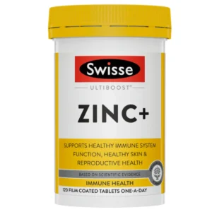 Viên Uống Bổ Sung Kẽm Swisse ZinC+ Lọ 120 Viên