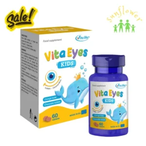 Viên nhai bổ mắt Vita Eyes Kids 60 viên của Ba Lan