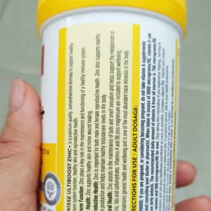 Viên uống bổ sung Kẽm Swisse Ultiboost Zinc+ 120 viên