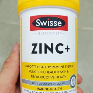 Viên uống bổ sung Kẽm Swisse Ultiboost Zinc+ 120 viên của Úc